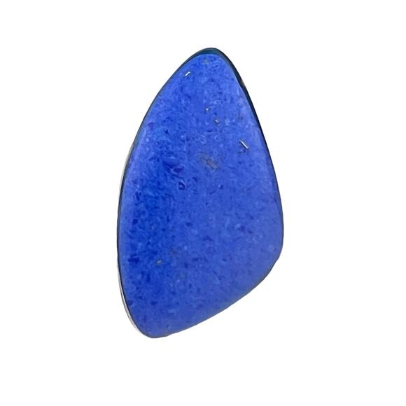 ATI Mexico Sterling Silver Ring Large Blue Gemstone Size 8 - Picture 1 of 10